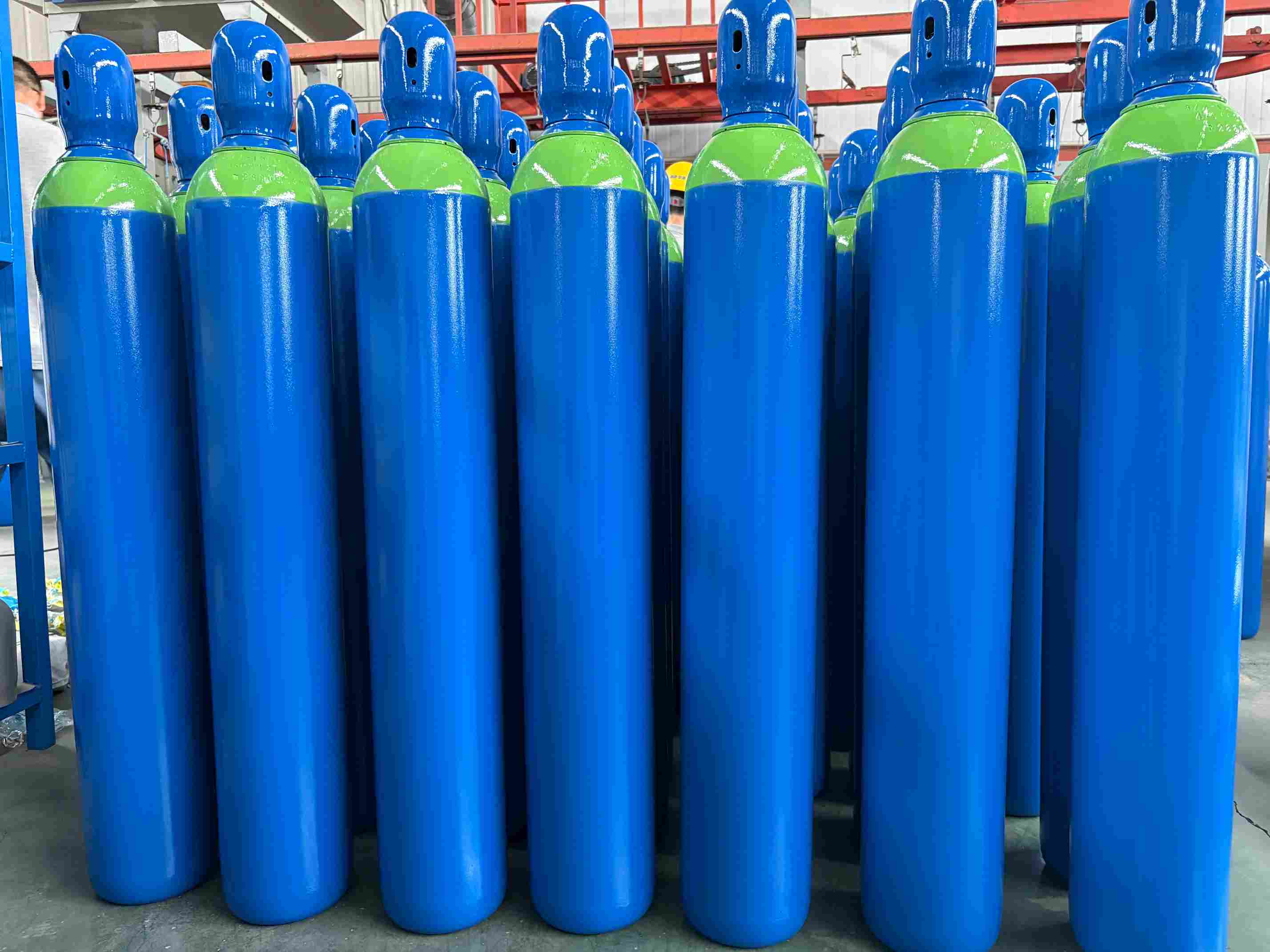 107支21.6L高純氣瓶交付